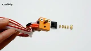 Ender 3 Metal J-Head CR10 MK8 Hotend Extruder Kit Heat Block Nozzle