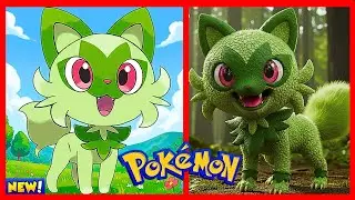 Pok&eacute;mon IN REAL LIFE! | 53 ANIMATED Pok&eacute;mon in REALISTIC 3D Version! (Real Life Pok&eacute;mon Comparison)!