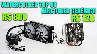 AIR COOLER DE 120 REAIS VS WATER COOLER DE 800 REAIS! EXISTE MUITA DIFEREN&Ccedil;A?