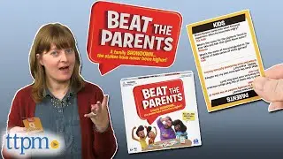 KIDS VS. PARENTS! Beat The Parents Family Showdown Game Instructions + Review!