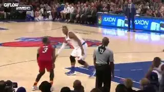 D-Wade crosses L. Galloway
