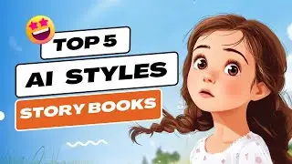 Top 5 Unique AI Art Styles for Kids' Story Books
