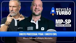 Revis&atilde;o Turbo MP-SP Analista: Direito Processual Penal e Direito Civil
