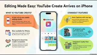 YouTube Create on iPhone