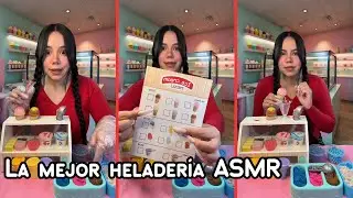 ASMR Tienda de Helados | Role play y sonidos | KIT DE HELADER&Iacute;A ASMR #asmr #v&iacute;deosparadormir 