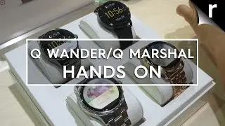 Fossil Q Wander/Q Marshal hands-on review