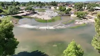 From Eldorado Park to Eldorado Falls: Monsoon rain floods Scottsdale skate park