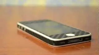 Black iCarbons Carbon Fiber Skin Review for iPhone 4/4S