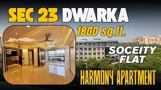 🏡 Harmony Apartment – 2BHK + Study Room for Sale in Dwarka | 1800 Sq.Ft | New Interior