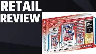 Retail review Topps update 2025 super box pulled some 🔥