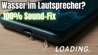 Wasser im Handy-Lautsprecher? 💦 Dieser Sound entfernt es bei iPhone & Android in 60 Sekunden