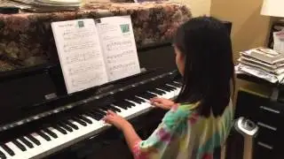 Piano practice at home