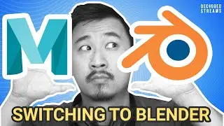 Live 3D Art - Transitioning from Maya to Blender (Part 4)