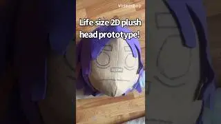 Gorillaz 2D Life Size Plush Prototype and 1/6 Scale Pants Showcase! #gorillaz #sewing #handmade #art