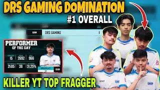 DRS GAMING DOMINATION 🔥 | DRS KillerYT Top Fragger | kvn gaming