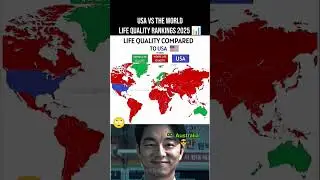 Countries With Better Life Quality than USA in 2025 🌍👌🏽#shorts