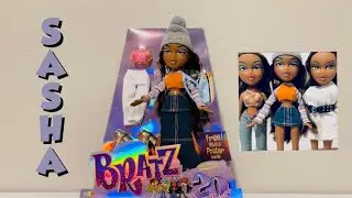 ~Unboxing My First Bratz Sasha Doll 20 Yearz Rerelease + Comparison to Strut it & Flaunt It Sasha~
