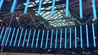 3D Milky White DMX LED Tube for Moscow Airport
