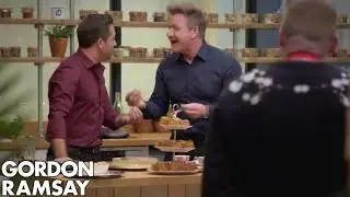 Gordon Ramsay and Gino D&rsquo;Acampo Do A Blind Taste Test