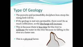 factors that influence river discharge