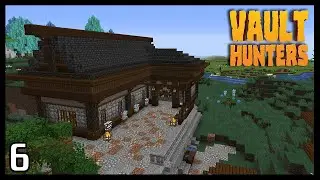 Modded Decorating | A library for Villagers | Vault Hunters Ep: 6