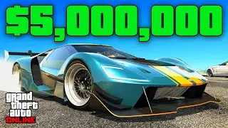 Новая модификация Vapid FMJ MK V за 5 000 000 долларов в GTA Online! (Ford GT MK IV)