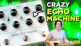 Shoegaze Heaven | Into The Waves - Modulating Echo box of Joy! | Tone Charm Audio Delay Pedal Review
