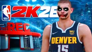 NIKOLA JOKIC BEST DEMI GOD CENTER BUILD RANDOM REC SOLO TRIPLE DOUBLE NBA2K26