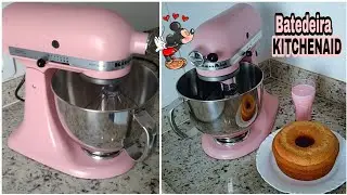 Batedeira Kitchenaid Artisan dried rose (rosa seco) resenha completa