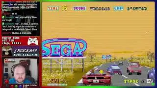 Arcade 1CC #315: OutRun (FIGHTCADE 2) - Default settings