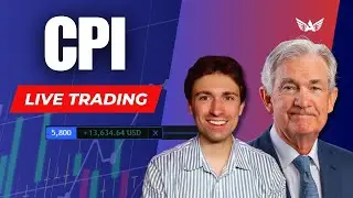 Live Trading CPI GOLD, USD, SPX500 & More!