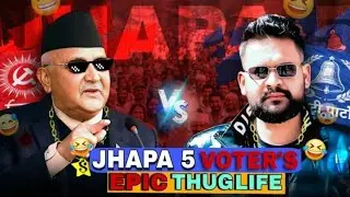 Jhapa -05 Voter's Epic Moments 😆🔥|| Kp Vs Balen 👊