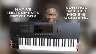 The Kontrol S-Series MK3 S49 MIDI Keyboard Controller Unboxing | @NativeInstruments