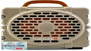 Turtlebox Original Gen 3: Portable Outdoor Bluetooth Speaker Ultra Loud (120dB)