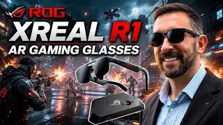 ROG XREAL R1 AR Gaming Glasses - Big Reveal at CES 2026 - 240 Hz Refresh, 171