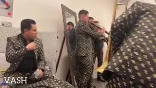Banda el Recodo en camerinos // Vuela paloma y amor de madre #VASH