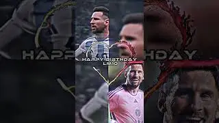 Happy birthday 🎂 #messi #foryou #viralvideo #messiskills #2025 #cutebaby #highlights #messi10