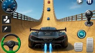 Mega Ramp Monster Car Racing 3D Extreme Car Stunts - Android Gameplay 