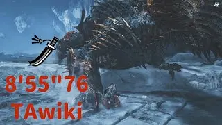 【MHWilds/PS5】 歴戦王ジン・ダハド(ジュデッカの心臓) 太刀ソロ 8'55