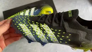 Adidas Predator Freak.1 Low FG Blue Core Black White Solar Yellow