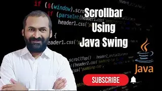 Demo of Java Swing JScrollBar