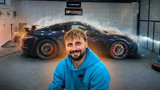 POLEROWANIE FOLII PPF NA PORSCHE 😳 Czy to w og&oacute;le ma sens?!