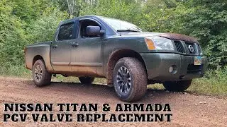 Nissan Titan PCV Replacement DIY Easy and Cheap