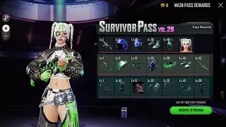 PUBG NEW STATE SURVIVOR PASS VOL. 20