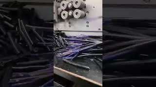 High Precision Automatic Large Square Wire Cable Peeling Machine   Big Size Wire Stripper