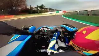 Davide Amaduzzi onboard in Autodromo di Vallelunga. 2020.