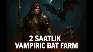 Rise Online World - Farm Serisi 3 - BP Priest ile Solo 2 Saat Haddar Vampiric Bat Farm!