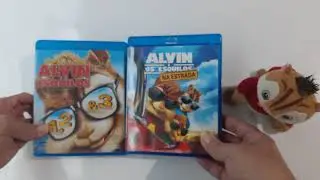 Coleção Blu Ray Alvin e os Esquilos