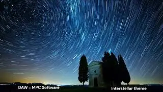 Interstellar main theme attempt - MPC Software #music #daw