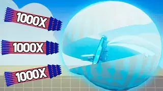 IONIC SHIELD vs 1000x RANGED UNITS | TABS Totally Accurate Battle Simulator